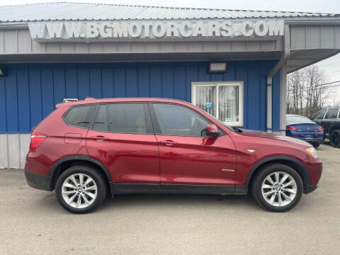 2013 BMW X3 for sale at BG MOTOR CARS in Naperville IL