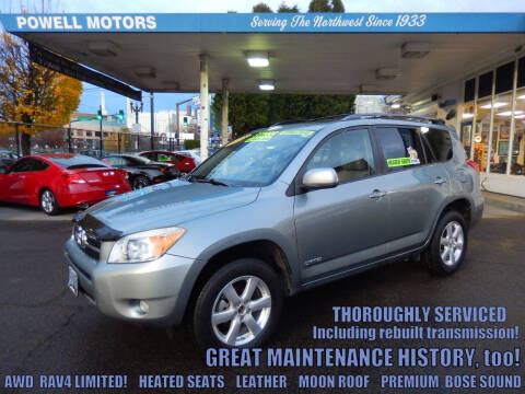 2008 Toyota RAV4 for sale at Powell Motors Inc in Portland OR