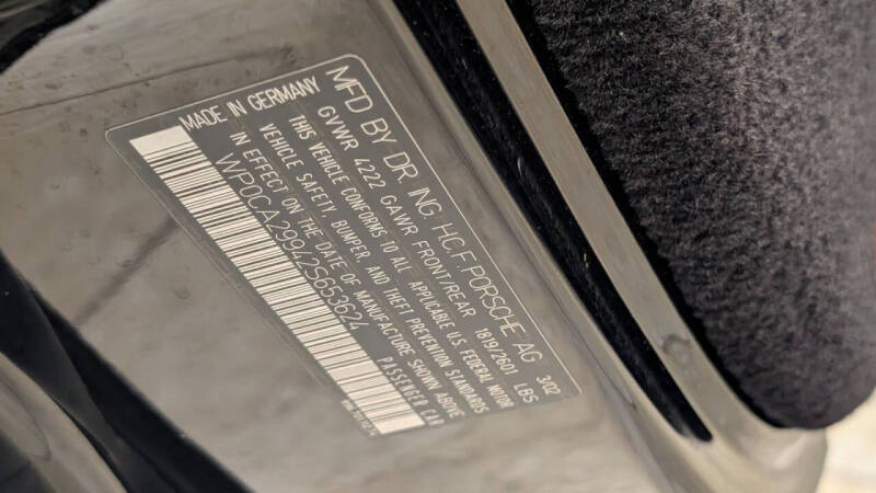 2002 Porsche 911 Carrera