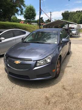 2013 Chevrolet Cruze for sale at EADS AUTO SALES in Arlington TN