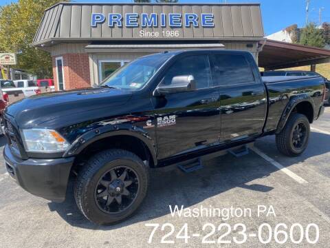 2013 RAM 2500 for sale at Premiere Auto Sales in Washington PA