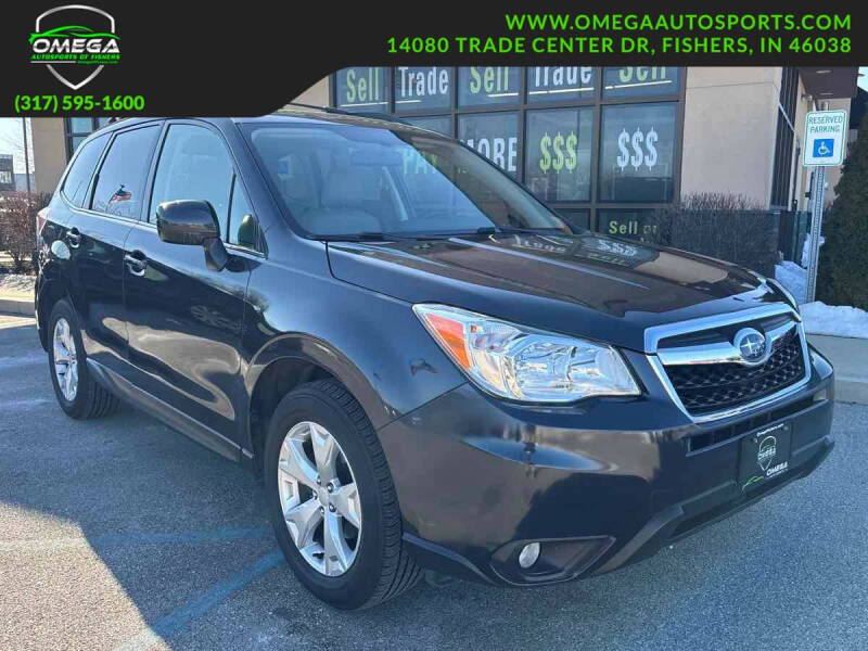 2015 Subaru Forester for sale at Omega Autosports of Fishers in Fishers IN