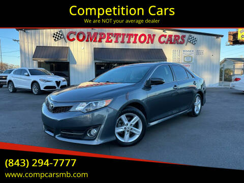 2014 Toyota Camry for sale at Competition Cars in Myrtle Beach SC