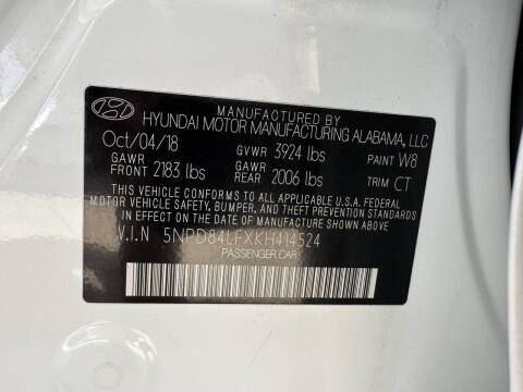 2019 Hyundai Elantra