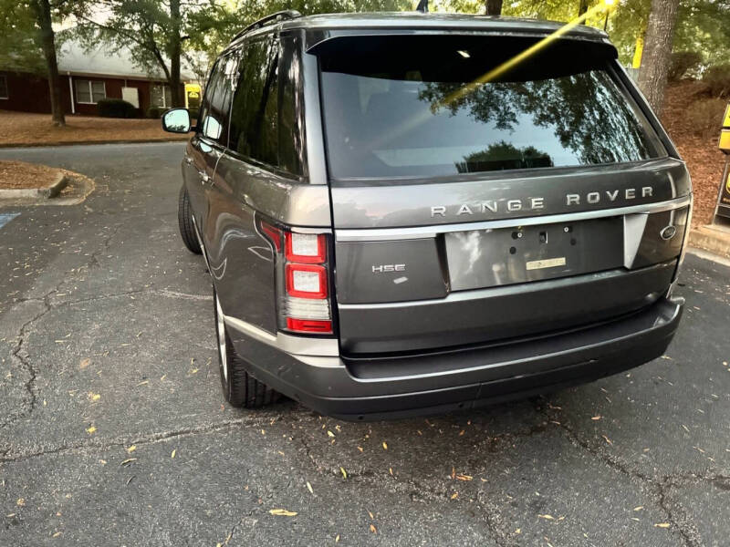 2016 Land Rover Range Rover HSE