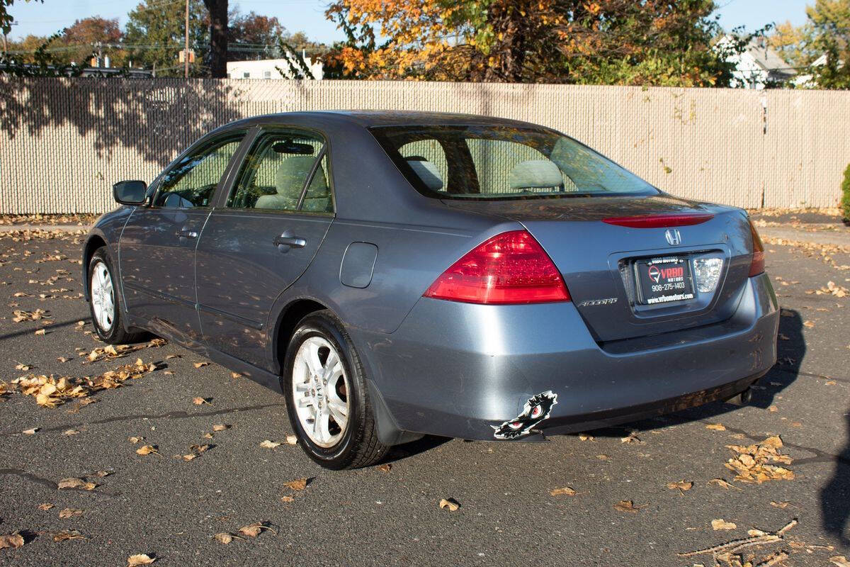 2007 Honda Accord for sale at Vrbo Motors in Linden, NJ