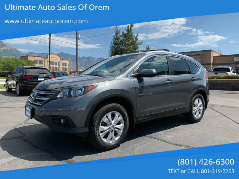 2012 Honda CR-V for sale at Ultimate Auto Sales Of Orem in Orem UT