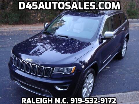 2017 Jeep Grand Cherokee for sale at D45 Auto Brokers in Raleigh NC