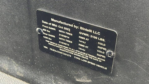 2023 Bintelli Beyond 4PR Lifted