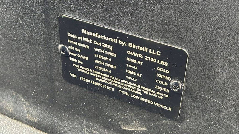2023 Bintelli Beyond 4PR Lifted