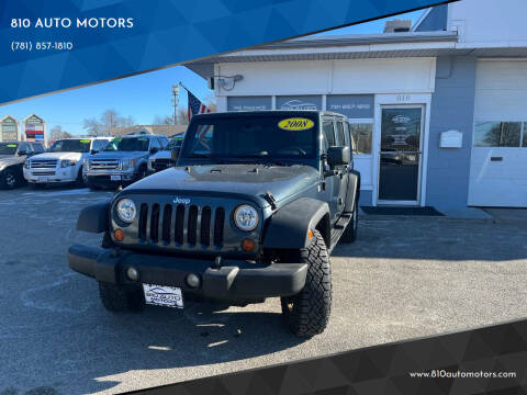 2008 Jeep Wrangler Unlimited for sale at 810 AUTO MOTORS in Abington MA