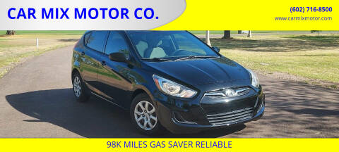 2014 Hyundai Accent for sale at CAR MIX MOTOR CO. in Phoenix AZ