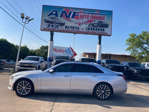 2017 Cadillac CT6 for sale at ANF AUTO FINANCE in Houston TX