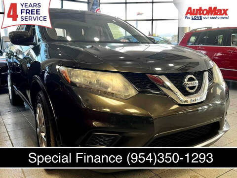 2016 Nissan Rogue for sale at Auto Max in Hollywood FL
