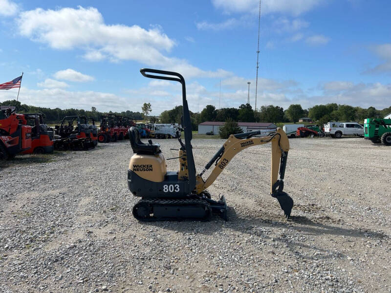2014 Wacker Neuson 803 Micro Excavator