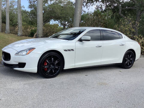 2014 Maserati Quattroporte for sale at Sailfish Auto Group in Oakland Park FL