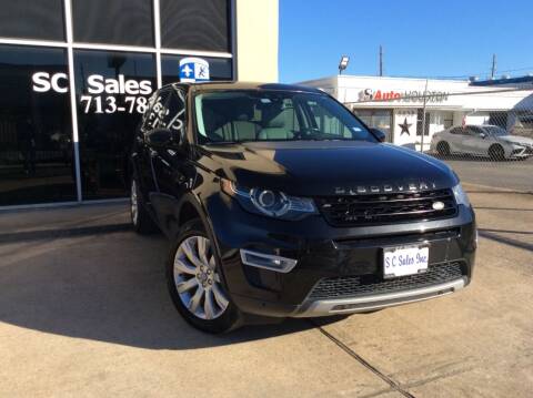 2015 Land Rover Discovery Sport for sale at SC SALES INC in Houston TX