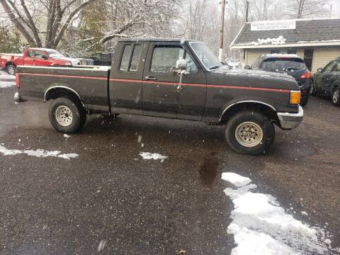 1991 Ford F-150 for sale at MEDINA WHOLESALE LLC in Wadsworth OH