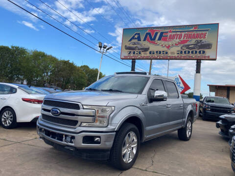 2020 Ford F-150 for sale at ANF AUTO FINANCE in Houston TX