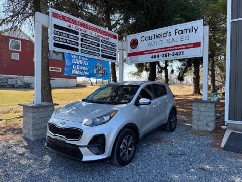 2020 Kia Sportage for sale at Caulfields Family Auto Sales in Bath PA