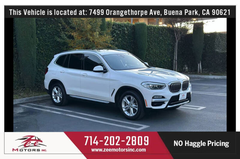 2019 BMW X3 sDrive30i