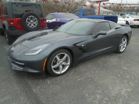 2014 Chevrolet Corvette for sale at River City Auto Sales in Cottage Hills IL