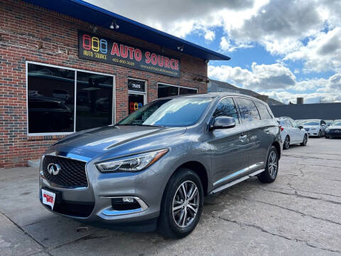 2018 Infiniti QX60 for sale at Auto Source in Ralston NE