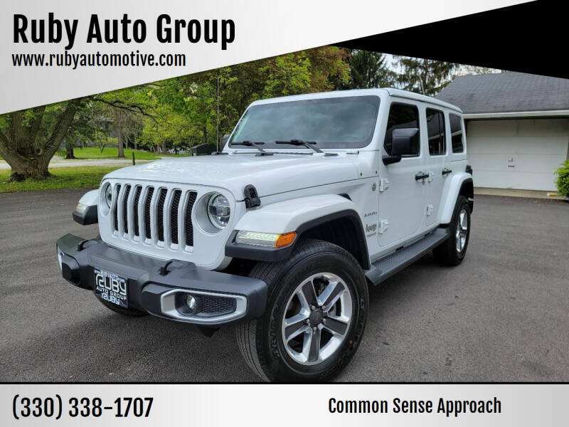 2018 Jeep Wrangler Unlimited for sale at Ruby Auto Group in Hudson OH