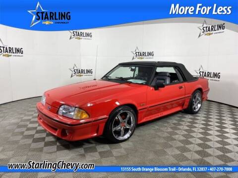 1993 Ford Mustang for sale at Pedro @ Starling Chevrolet in Orlando FL