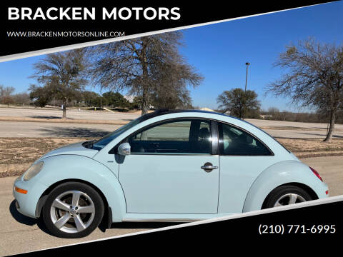 2010 Volkswagen New Beetle for sale at BRACKEN MOTORS in San Antonio TX