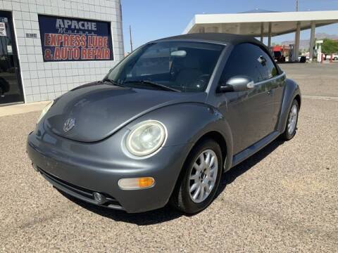 2004 Volkswagen New Beetle Convertible for sale at Apache Motors in Apache Junction AZ