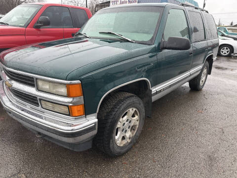 1997 Chevrolet Tahoe for sale at TTT Auto Sales in Spokane WA