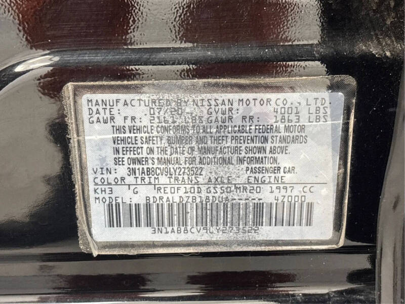 2020 Nissan Sentra SV