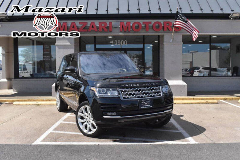 2016 Land Rover Range Rover Supercharged LWB