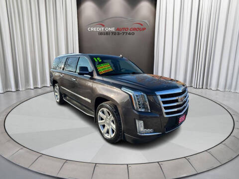 2015 Cadillac Escalade ESV for sale at Credit One Auto Group inc in Joliet IL