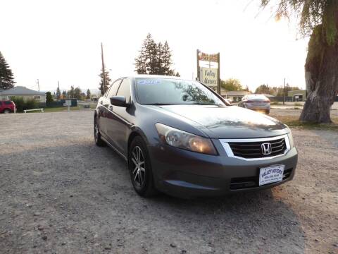 2010 Honda Accord for sale at VALLEY MOTORS in Kalispell MT