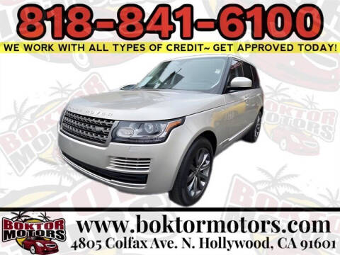 2015 Land Rover Range Rover for sale at Boktor Motors in North Hollywood CA