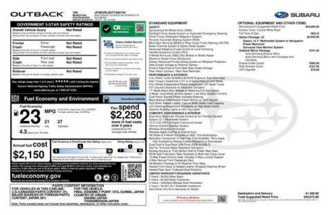 2026 Subaru Outback Wilderness