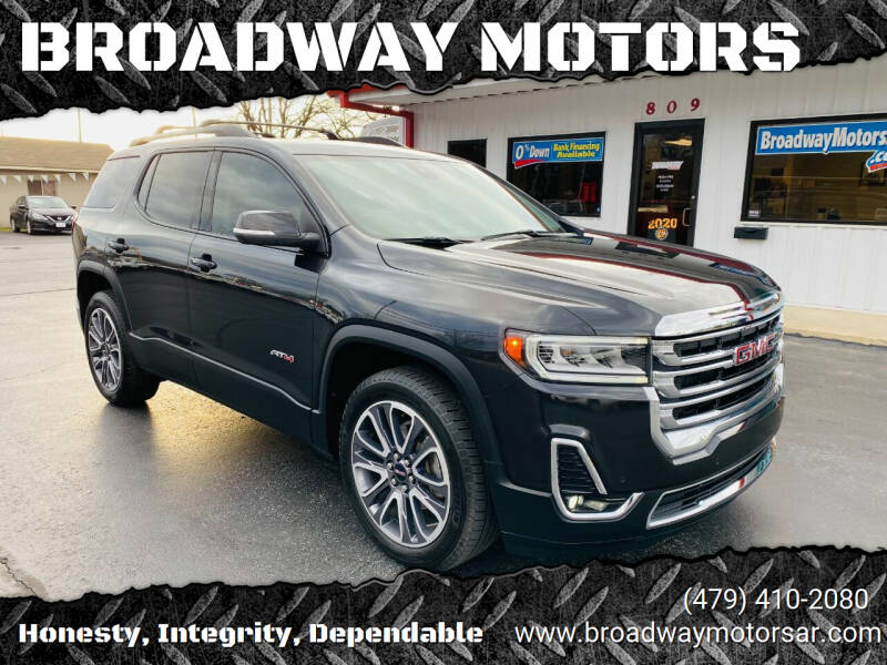2020 GMC Acadia for sale at BROADWAY MOTORS in Van Buren AR