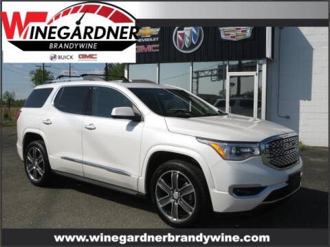 2019 GMC Acadia for sale at Winegardner Auto Sales in Prince Frederick MD