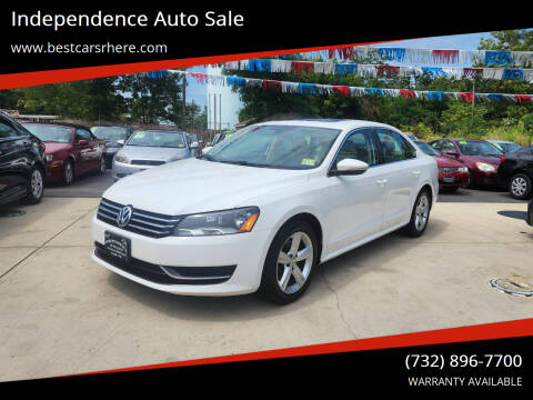 2012 Volkswagen Passat for sale at Independence Auto Sale in Bordentown NJ