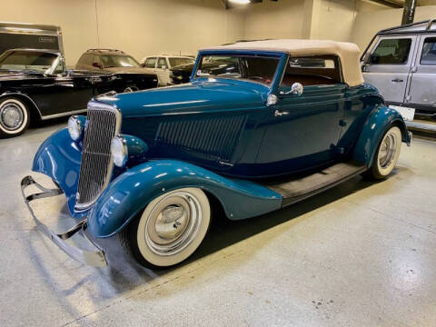 1934 Ford Deluxe Cabriolet for sale at Motorgroup LLC in Scottsdale AZ