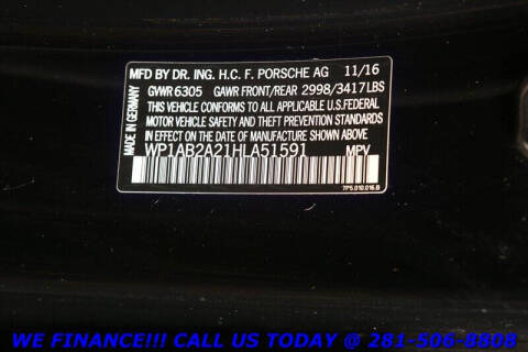 2017 Porsche Cayenne S