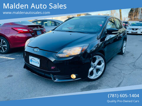 2013 Ford Focus for sale at Malden Auto Sales in Malden MA