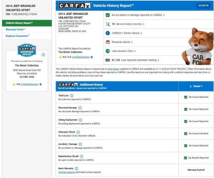 2014 Jeep Wrangler Unlimited Sport