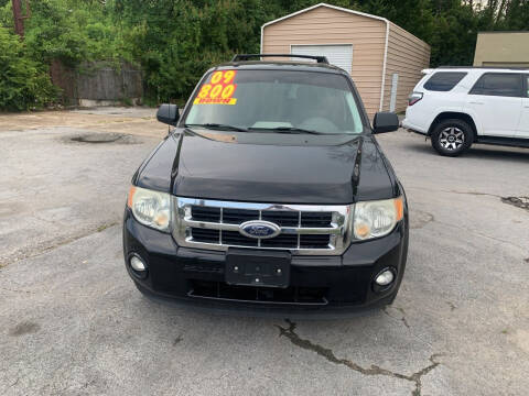 2009 Ford Escape for sale at Rent To Own Cars & Sales Group Inc in Chattanooga TN