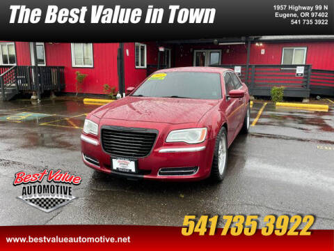 2012 Chrysler 300 for sale at Best Value Automotive in Eugene OR