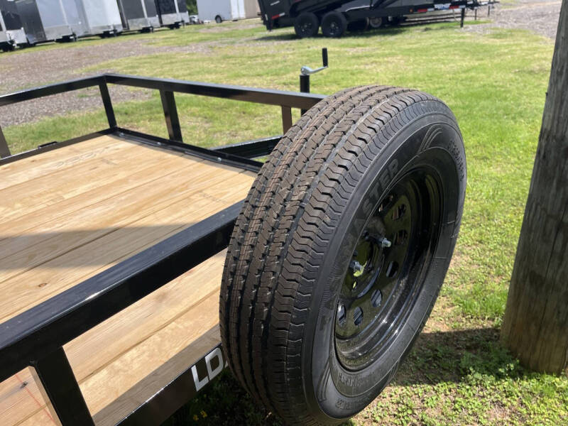 2026 Top Hat 12x77 Tandem Utility Trailer