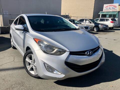2013 Hyundai Elantra Coupe for sale at TMT Motors in San Diego CA
