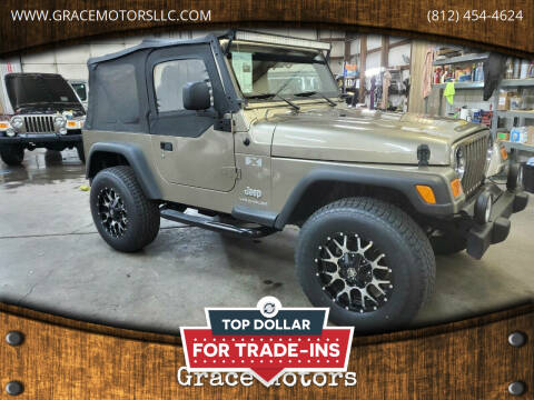 2006 Jeep Wrangler for sale at Grace Motors in Evansville IN